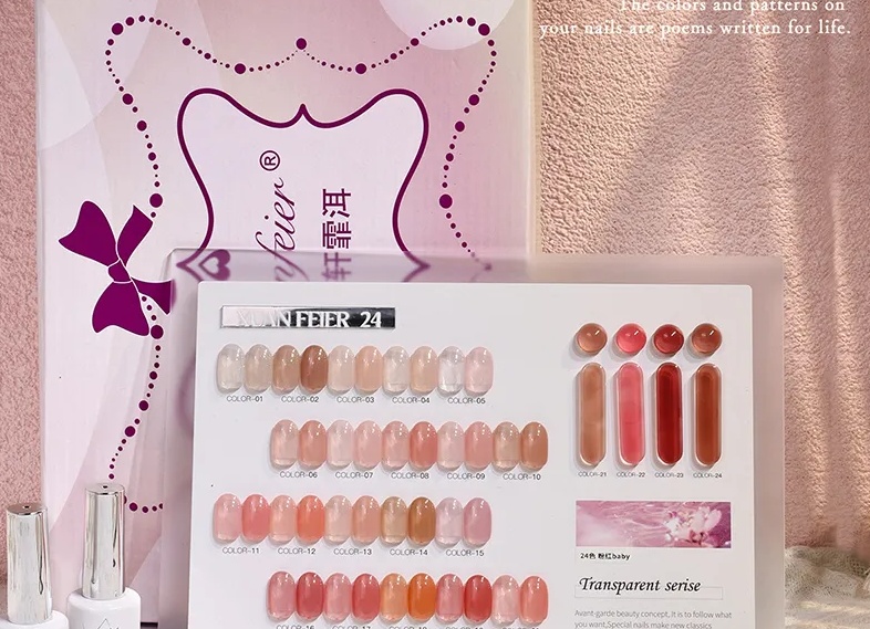 Палитра гель-лаков Palette №1, 20 оттенков от PNB купить в интернете, цена от 150 Палитра гель-лаков Palette №1, 20 оттенков от PNB купить в интернете, цена от 150