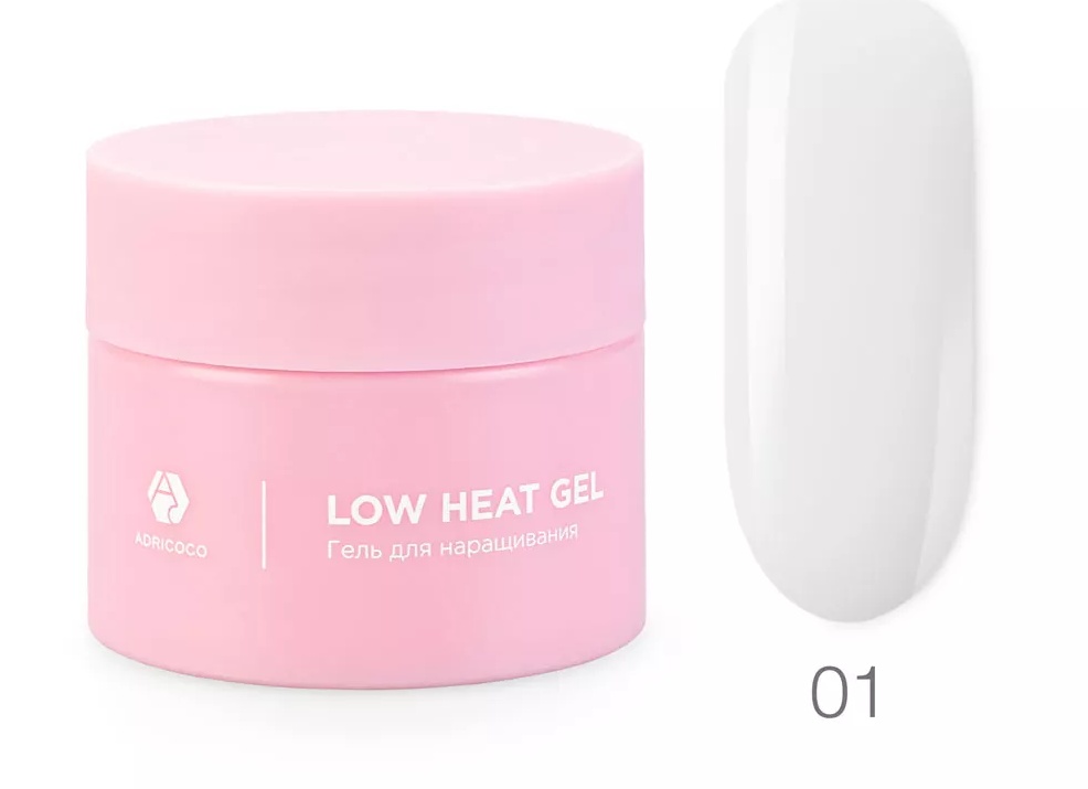 Гель Low Heat, Прозрачный от ADRICOCO купить в интернете, цена от 318