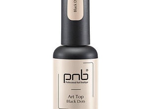 Топ для гель-лака Art, Black Dots, 8 мл от PNB купить в интернете, цена от 448 Топ для гель-лака Art, Black Dots, 8 мл от PNB купить в интернете, цена от 448