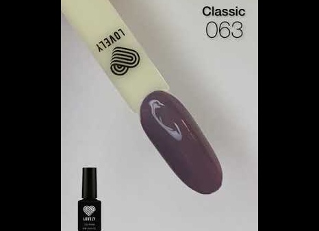 Гель-лак Classic №063 от Lovely купить в интернете, цена от 490 Гель-лак Classic №063 от Lovely купить в интернете, цена от 490